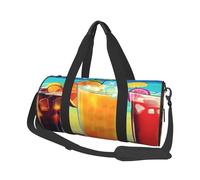 Petit sac de sport de voyage léger pliable avec bandoulière réglable, sac fourre-tout Happy Hour pour homme et femme