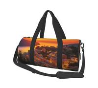 Petit sac de sport de voyage léger pliable avec bandoulière réglable - Sac fourre-tout italien pour homme et femme