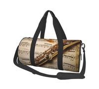 Petit sac de sport de voyage léger pliable avec bandoulière réglable, sac fourre-tout pour flûte, musique, hôpital pour homme et femme