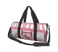 Petit sac de sport de voyage léger pliable avec bandoulière réglable, sac fourre-tout pour magasin de crème glacée, sac d'hôpital pour homme et femme