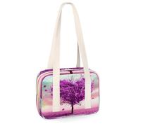Petit sac de sport en forme d'arbre en forme de cœur - Petit sac de sport léger et décontracté - Pour enfants, filles, garçons, femmes et hommes