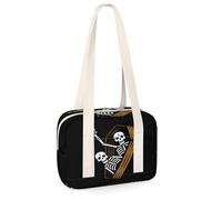 Petit sac de sport en forme de cercueil squelette - Mini sac de sport léger et décontracté pour enfants, filles, garçons, femmes, hommes