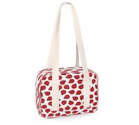 Petit sac de sport en forme de coccinelle rouge de dessin animé - Sac de sport léger et décontracté pour enfants, filles, garçons, femmes et hommes
