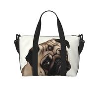 Petit sac de sport Golden retriever avec compartiment à chaussures pour homme et femme, Carlin, Taille unique