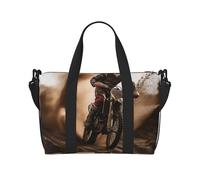 Petit sac de sport Golden retriever avec compartiment à chaussures pour homme et femme, Motocross, Taille unique