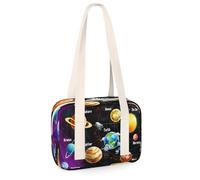 Petit sac de sport Planètes Solar Galaxy Mini sac de sport léger décontracté pour enfants, filles, garçons, femmes et hommes