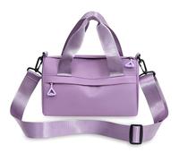 Petit Sac de Sport pour Femme, 24, 1 x 11, 9 x 14 cm, en Nylon imperméable, Petit Sac de Sport, à Main à bandoulière avec Fermeture éclair élégant pour Le Fitness, Le Shopping, Les Voyages, Viole
