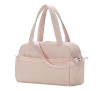 Petit sac de sport pour femme - Mini sac fourre-tout léger de 30,5 cm avec compartiment humide pour le travail, le sport, les voyages 30 x 12 x 17 cm, rose