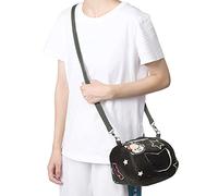 Petit Sac de Transport en Flanelle Respirante Vert noirâtre pour Animaux de Compagnie, pour Hamster, Cochon d'Inde, Lapin, Chinchilla, écureuil (L)