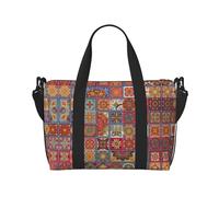 Petit sac de voyage coloré pour homme, sac de week-end, sac de sport fourre-tout, noir, One Size