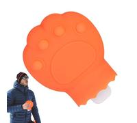 Petit sac d'eau chaude, chauffe-mains en forme de patte de chat - Fournitures de chauffage par temps froid, chauffe-mains rechargeable en silicone pour l'hiver