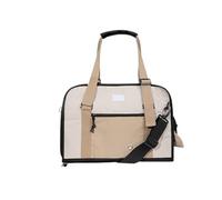 Petit Sac en Toile de Luxe for Animaux de Compagnie, Sac de Voyage à bandoulière for Chat et Chien, siège de Voiture léger et Respirant for Animaux de Compagnie(Milk Brown)