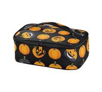 Petit sac fourre-tout réutilisable réutilisable en forme de citrouille d'Halloween pour camping, bolsa de lonchera para nina