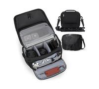 Petit sac photo en toile pour photographes - Sac bandoulière pour reflex numérique