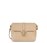 LANCASTER | Milano Horizon - Petit Sac Trotteur Cuir de Vachette Grainé Beige foncé