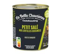Petit salé aux lentilles 30% plus riche en viande**