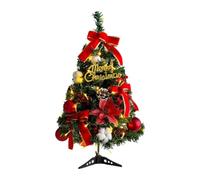 Petit Sapin De Noël 43 Centimètres Artificiel avec Lumières | Petit Sapin De Noël Décor De Table pour Décoration Maison Chambre Salon Bureau Étagère Cheminée Ferme Appartement