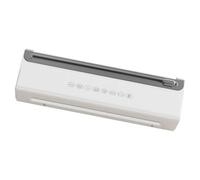 Petit scellant alimentaire sous vide avec fermeture automatique, rangement facile, texture pour cuisine, économie d'espace, design portable