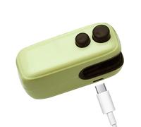 Petit scellant, petit scellant pour sacs à copeaux, Scelleuse sous vide magnétique 2 en 1, Scelleuse de sacs de collation rechargeable pour collations, découpe et scellage de