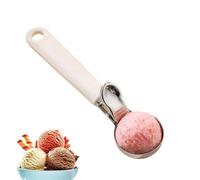 Petit Scoop À Glace - Cuillère Ergonomique Antidérapante avec Gâchette | Scoop À Glace En Acier Inoxydable - Pour Sundae, Sorbet, Fruits, Pâtisserie, Dessert, Cuisine, Usage Commercial, Service,