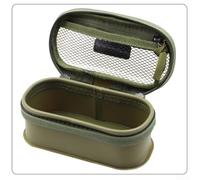 Petit seau de rangement en EVA pour matériel de pêche avec matériau épais, double renforcé, couvercle transparent et résistant à l'eau pour un rangement sécurisé