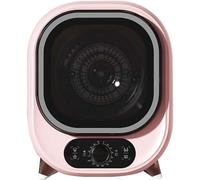 Petit sèche-linge à condensateur portable, sèche-linge ventilé de 5 kg, parfait pour un comptoir ou une utilisation murale, compact, mini essorage, capacité de charge de 0,8 kg (couleur : rose)