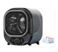 Petit Sèche-linge, Chargeur Frontal Portable avec Options de Ventilation Et de Condensateur de 1 Kg, Séchage Silencieux, Mini-sécheuse À Essorage Mural pour Voyage À la Maison