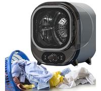 Petit sèche-linge, compact et mini essoreur, condensateur portable, parfait for un comptoir ou un montage mural, double sonde de contrôle de température(A)