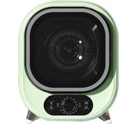Petit sèche-linge, condensateur ventilé de 5 kg - Séchoir rotatif portable et compact, montage mural avec capacité de charge de 0,8 kg - Bleu élégant | Solution idéale pour comptoir (rose)