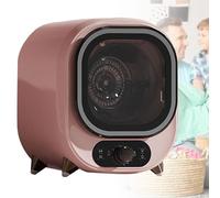 Petit Sèche-Linge Portable À Évacuation, Sèche-Linge À Condensation Compact, Capacité De Charge De 0,8 Kg, Solution Idéale Sur Plan De Travail Pour La Maison(Pink)