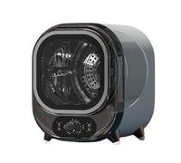 Petit sèche-linge portable avec baignoire en acier inoxydable - Double sonde de température, capacité de 0,8 kg, séchoir de table autonome pour appartement, maison, dortoir