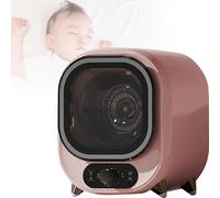 Petit Sèche-Linge Portable, Sèche-Linge À Condenseur, Essorage Automatique À 2 Modes De Séchage, For Utilisation Sur Comptoir Ou Montage Mural(Pink)
