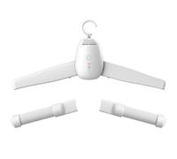 Petit séchoir à chute : support de linge électrique pliable, petit sèche-linge à linge électrique, barre de vêtements | Sèche-linge, cintre, amovible, portable, séchage rapide pour voyage, excurs