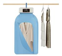 Petit séchoir électrique portable 600 W Chauffage PTC 3 modes de séchage réglables avec télécommande Petit séchoir électrique à pompe à chaleur pour maisons, appartements, dortoirs