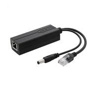 Petit séparateur DC 5,5 x 2,1 mm Adaptateur DC 12 V vers DC 5,5 x 2,1 mm Entrée de sortie 12 V pour caméra de surveillance 48 V