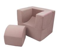 Petit siège pliable junior rose clair