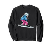 Petit Skieur Enfant Entraîneur de Ski Sweatshirt