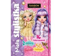 Petit styliste. Rainbow High - Arrangement collectif (Malbuch für Kinder auf Polnisch)