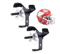 Petit support mural pour casque | Crochets en métal | Support mural complet pour casques de chambre à coucher, salon, bureau, bar, entrée, porche, fans de joueurs, cyclistes, hommes