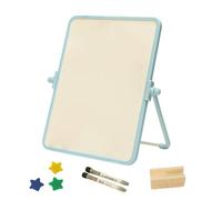 Petit tableau blanc double face avec marqueurs, fournitures scolaires, fournitures de bureau, messages avec marqueurs à suspendre pour l'écriture pour le dessin