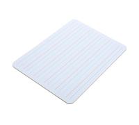 Petit Tableau Blanc Double Face Effaçable à Sec pour Écriture | Panneau en Panneau de Densité, Format A4, Lettres et Problèmes, Usage Maison ou Cours Particuliers