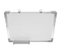 Petit Tableau Blanc Magnétique Suspendu, Effaçable à Sec, Blanc | Organisation D’emploi du Temps, Usage Multiple, sans Traces, Réutilisable, ABS et Alliage D’aluminium