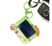 Petit tableau de griffonnage, porte-clés de planche à dessin - Porte-clés mignon motif abeille Doodle Pad | Jeu de voyage pour, ornements suspendus, tampons de dessin électroniques réutilisables pour