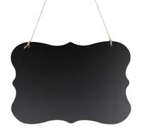 Petit Tableau Noir Double Face Créatif,Pendentif,Tableau D'affichage,Décoration De La Maison,Artisanat En Bois,Signe D'affichage De Ulde Confrontation - Type B