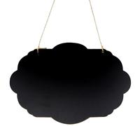 Petit Tableau Noir Double Face Créatif,Pendentif,Tableau D'affichage,Décoration De La Maison,Artisanat En Bois,Signe D'affichage De Ulde Confrontation - Type C