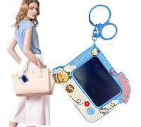 Petit tableau pour griffonnages, porte-clés pour table à dessin | Porte-clés avec motif mignon abeille Doodle Pad | Sac à dos porte-clés Clip Doodle Tables de dessin, Ornements suspendus Porte-clés