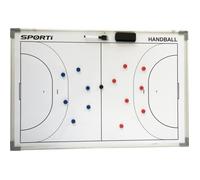Petit tableau recto verso Handball 30x45cm - blanc - TU
