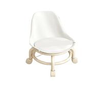 Petit Tabouret À Poulie, Bas, Banc De Ménage, Chaise Célébrité Internet, Dossier for Enfants, roulettes Universel avec Roue, Apprendre pour Le Bureau à Domicile