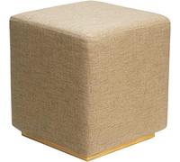 Petit tabouret moderne avec siège rembourré en mousse et siège carré rembourré