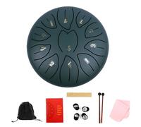 Petit tambour portable portable à main - Instrument de percussions - 11 tons - Petit tambour à langue en acier - Jouet musical de yoga